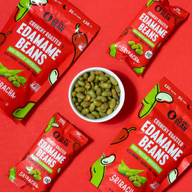 The Only Bean keto-friendly edamame snack with low net carbs, ideal for mindful munching.