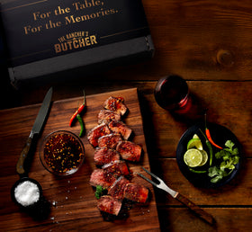 The Rancher's Butcher cook-ready steak edition preserves freshness for easy cooking.