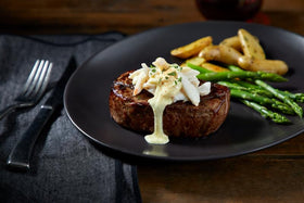 The Rancher's Butcher Filet Mignon two-pack delivers tender center-cut texture.