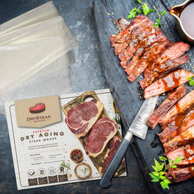 The Sausage Maker home fridge dry age results in rich flavors