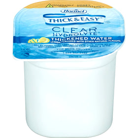 Thick & Easy ready-to-drink lemon thickened water bottle for easier swallowing and hydration.