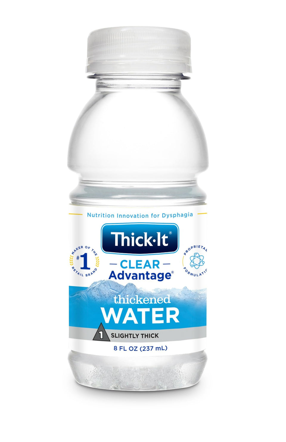 Thick-It Clear Advantage bottle ready-to-drink thickened water for on-the-go hydration