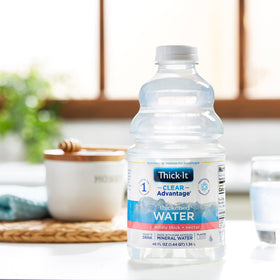 Resealable Thick-It Clear Advantage bottle reduces waste and preserves freshness.