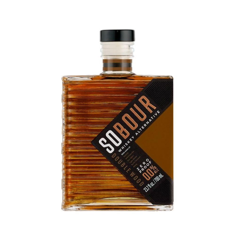 SOBOUR Doublewood packaging is a 700ml bottle, ready for gifting.