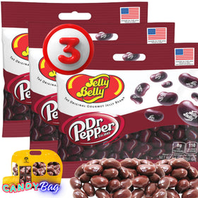 Think FWD Dr Pepper Jelly Beans 3-Pack, perfect for sharing at parties.