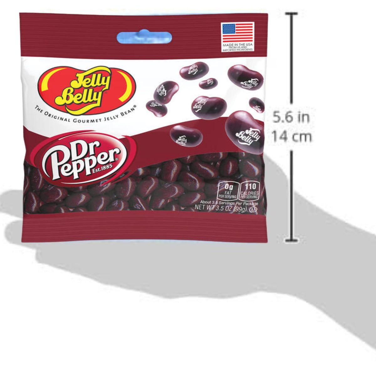 Think FWD Dr Pepper Jelly Beans, kosher and gluten-free snack option.