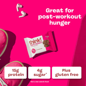 Think high-protein Crispy Squares on-the-go sleeve for quick, protein-rich snack moments.