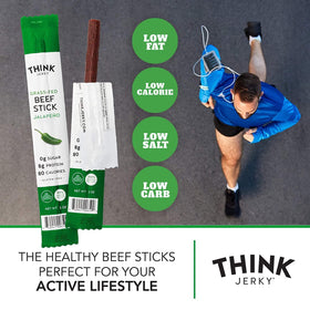 Think Jerky made in USA with pasture-raised meats.