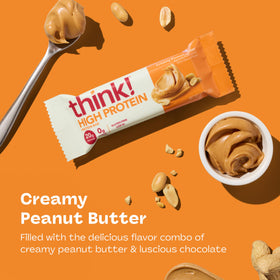 Think! Protein Bars 30-count packaging showcased for convenient on-the-go snacking.