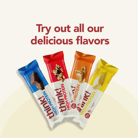 Think! Lemon Delight foil wrap ready for convenient grab-and-go.