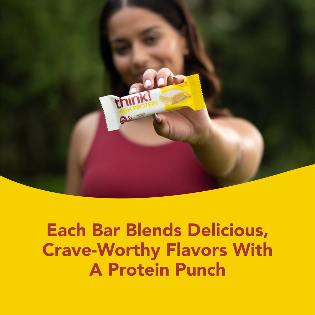 Think! Lemon Delight ingredients with almonds for a satisfying bite.