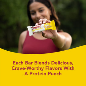 Think! Lemon Delight ingredients with almonds for a satisfying bite.