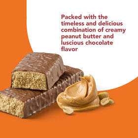 Think! Nutrition facts highlight high protein and zero sugar in this bar.