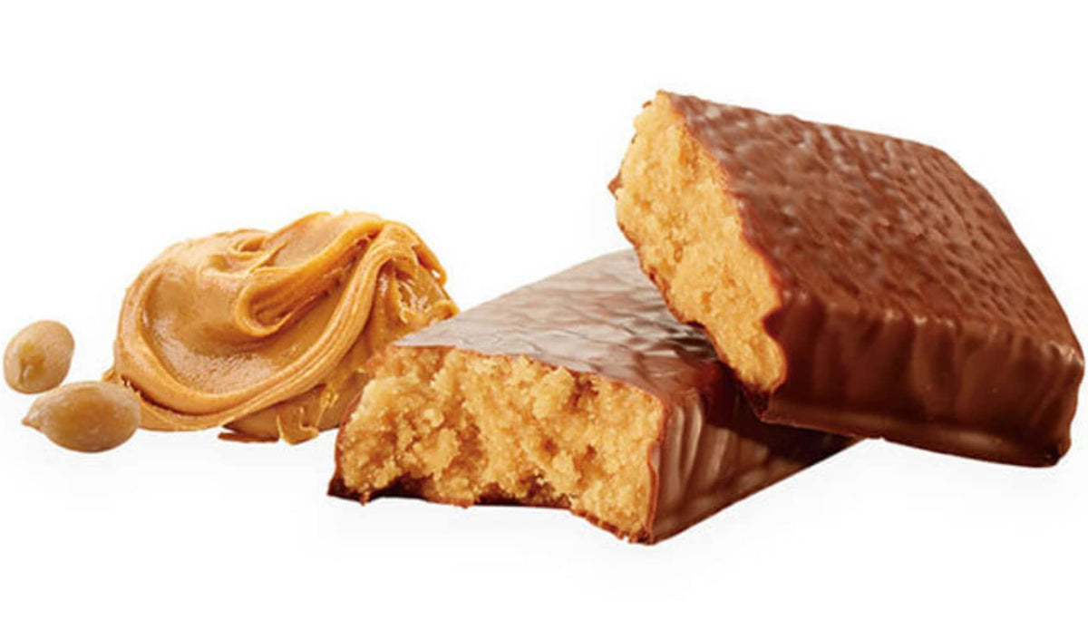 Think Thin 20-pack bar unwrapped shows a smooth texture and protein boost.