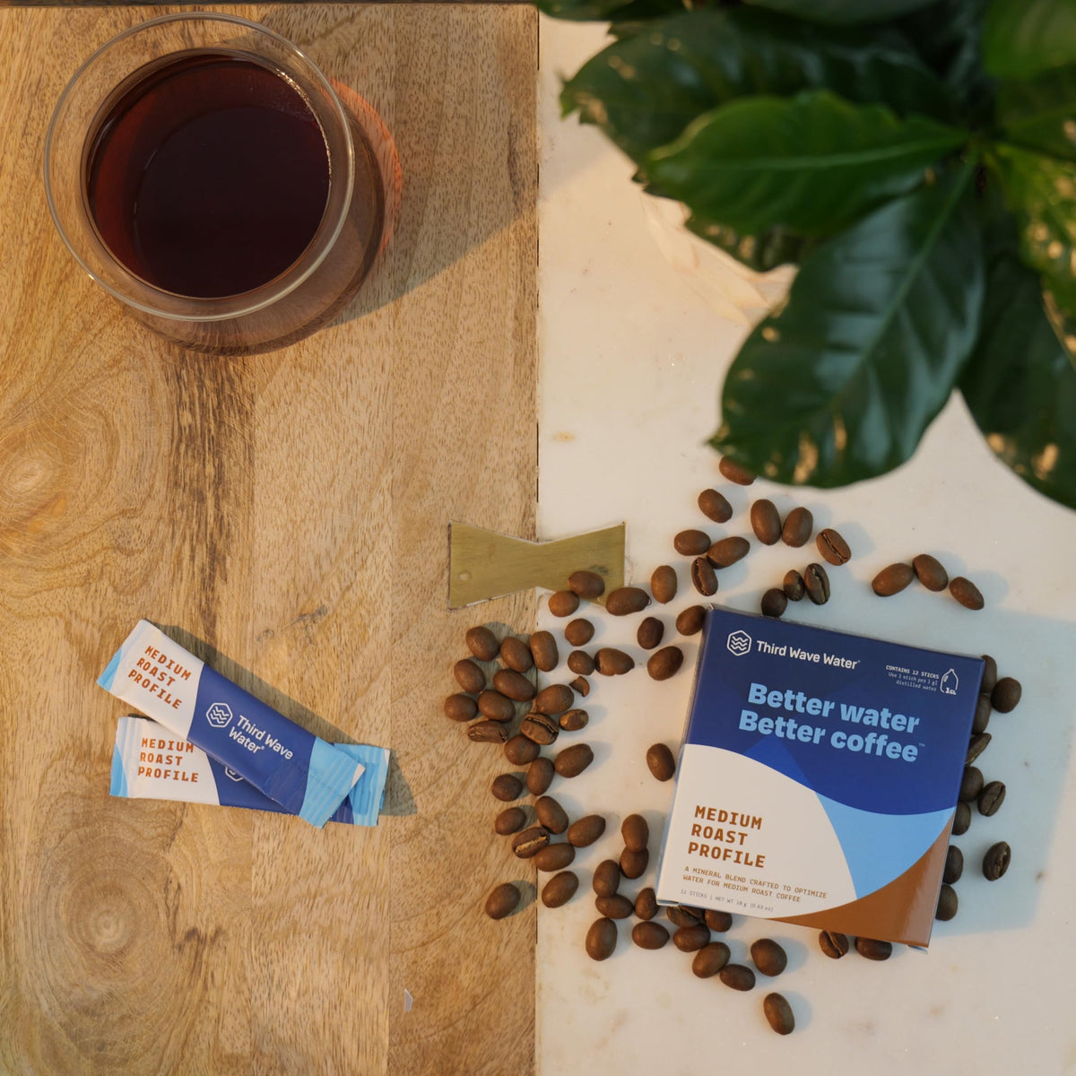 Shark Tank badge on Third Wave Water packaging signals trusted endorsement.