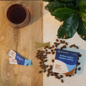 Shark Tank badge on Third Wave Water packaging signals trusted endorsement.