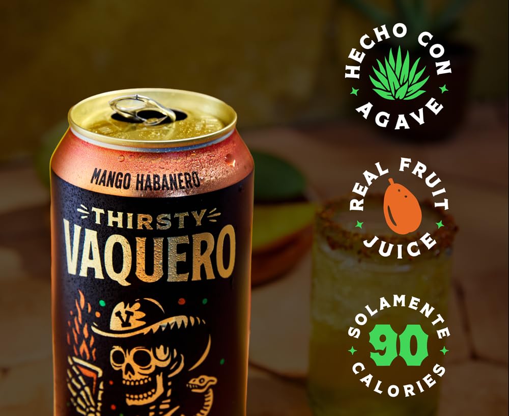 Thirsty Vaquero Organic agave nectar closeup signals clean sweetness in every sip