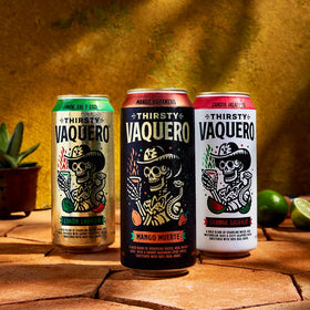 Thirsty Vaquero Real fruit juices closeup highlights natural flavors from real juice