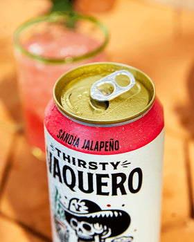 Thirsty Vaquero Wild Watermelon Jalapeño can adds refreshing spice