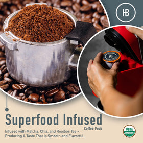 Thompson's Healthy Bean aroma-rich cup ready to sip