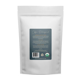 Thompson's Healthy Bean Espresso bag label showing USDA Organic certification.