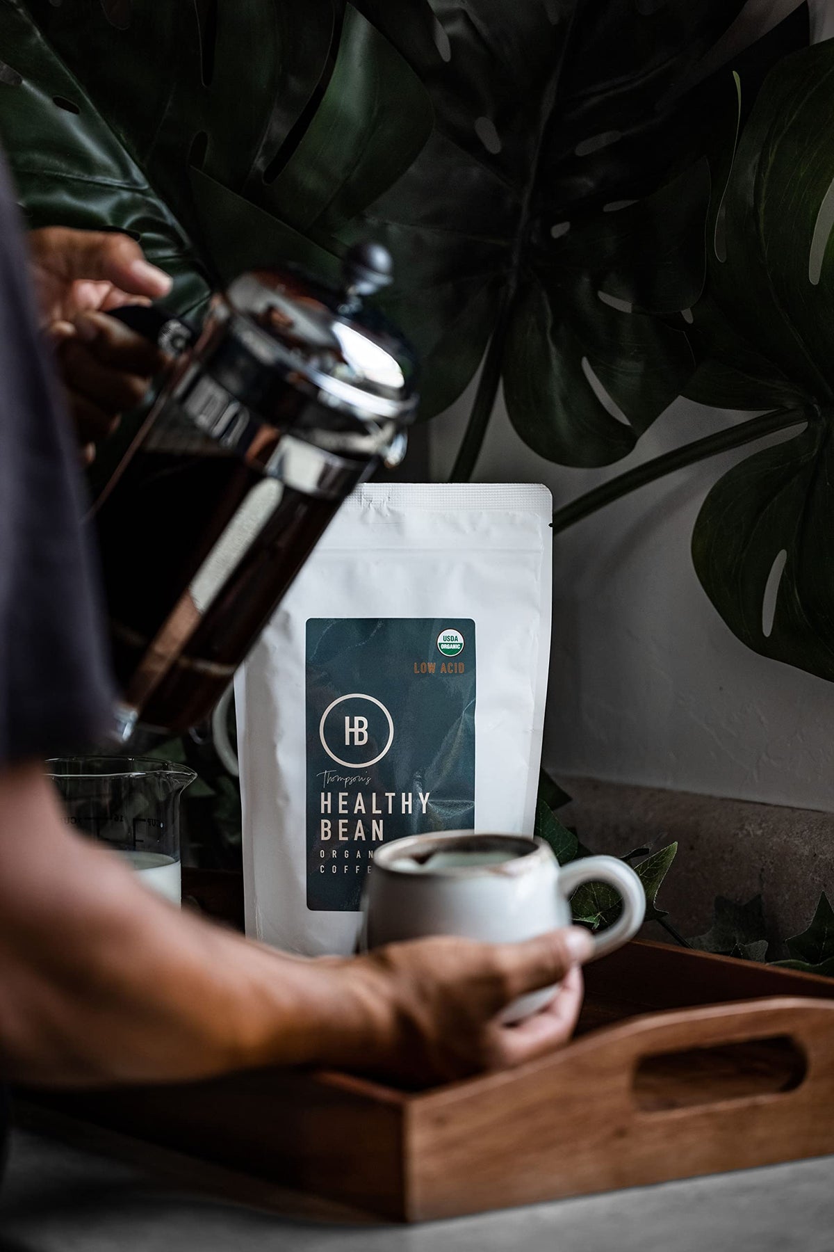 Thompson's Thrive steaming-cup reveals inviting aroma and warmth.