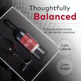 Noughty Red low sugar and low calories support mindful enjoying moments