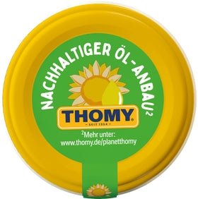 Thomy mayonnaise mixed into potato salad for a silky texture