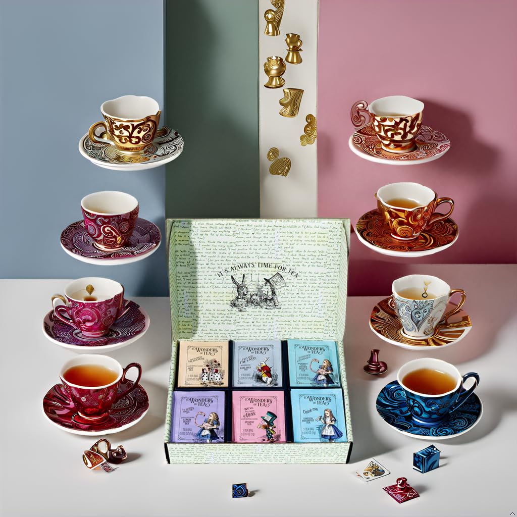 Thoughtfully Alice's Adventures gift box interior view, ready-to-wrap packaging for gifting