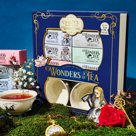 Thoughtfully Alice’s Adventures Green tea cup, fresh and soothing.