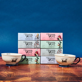 Thoughtfully Alice’s Adventures Tea Gift Set two cups, perfect for tea time with friends.