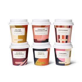 Thoughtfully Bombombs Peppermint flavor in mini cups, refreshing and uplifting
