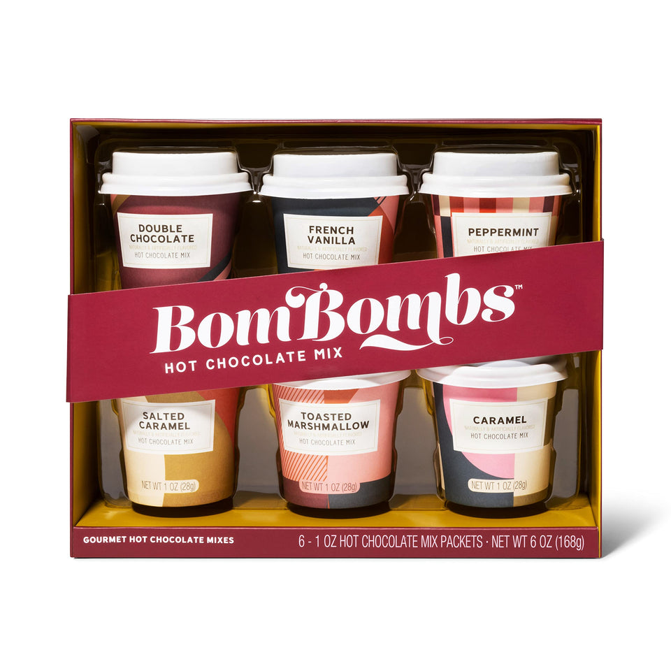 Thoughtfully Bombombs mini cup packaging shown, ideal for playful gifting