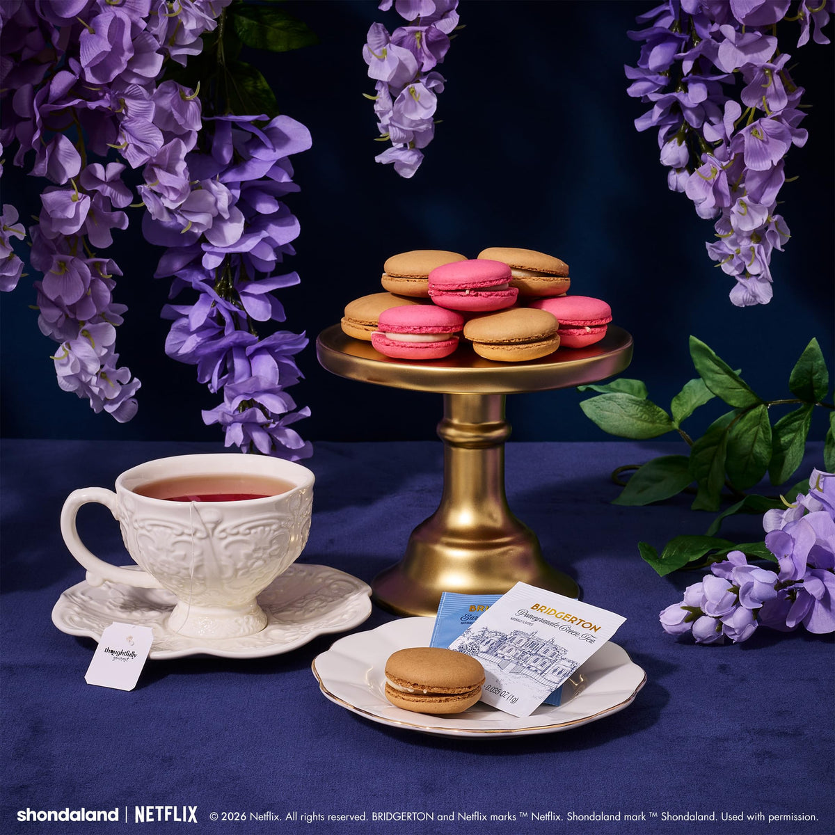 Thoughtfully Bridgerton Lemon Honey tea, soothing notes for cozy breaks.