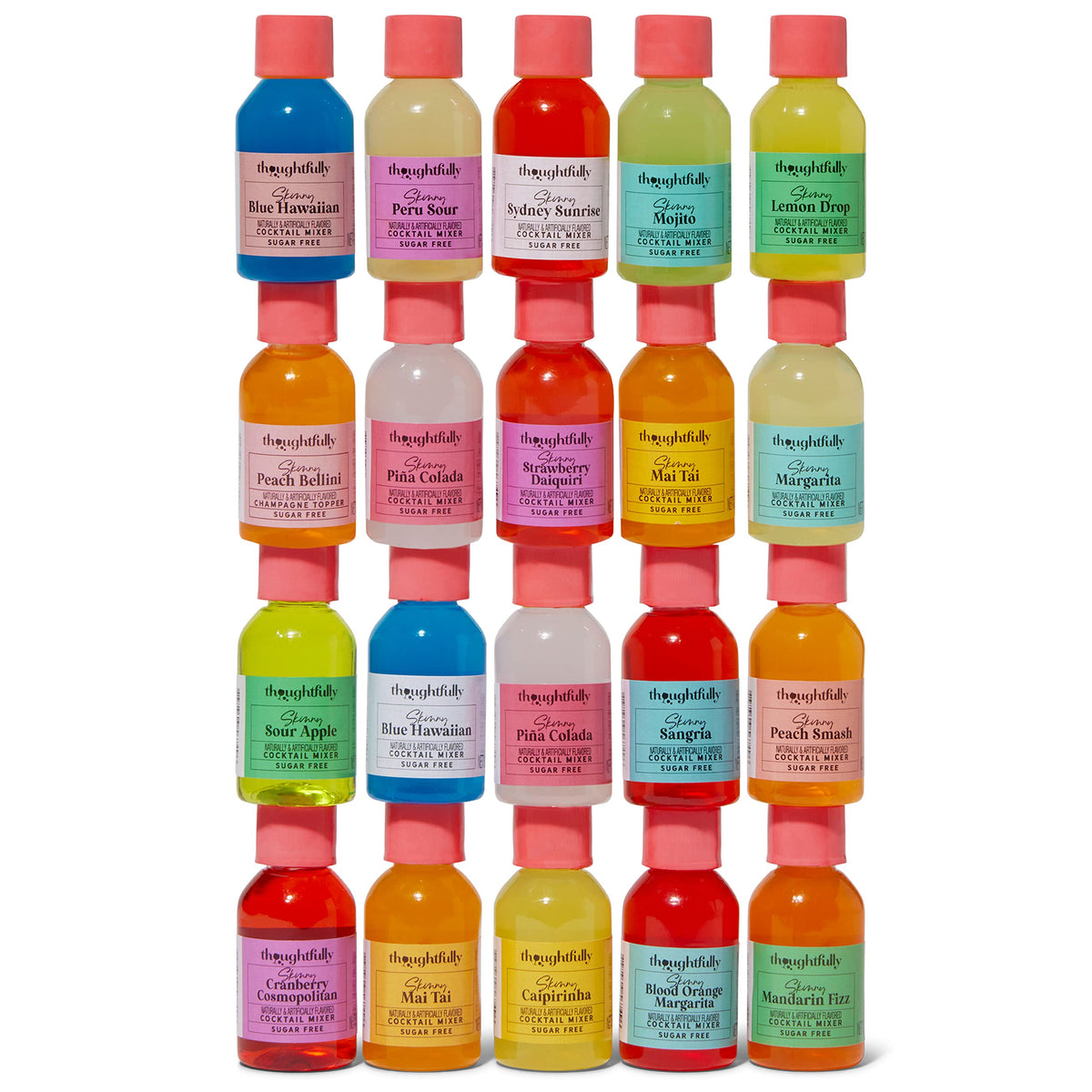 Thoughtfully Cocktails bottle Lemon Drop showing zesty, sugar-free flavor for cocktails