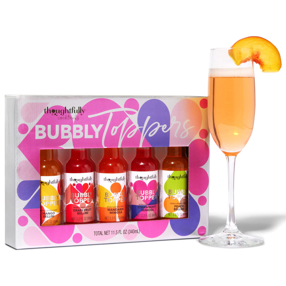 Thoughtfully Bubbly Toppers Mango Mimosa for brunch enhancement