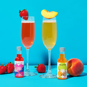 Thoughtfully Bubbly Toppers Strawberry Splash for festive drinks