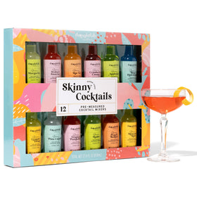 Thoughtfully Skinny Margarita mixer bottle ready for a quick, sugar-free mocktail moment