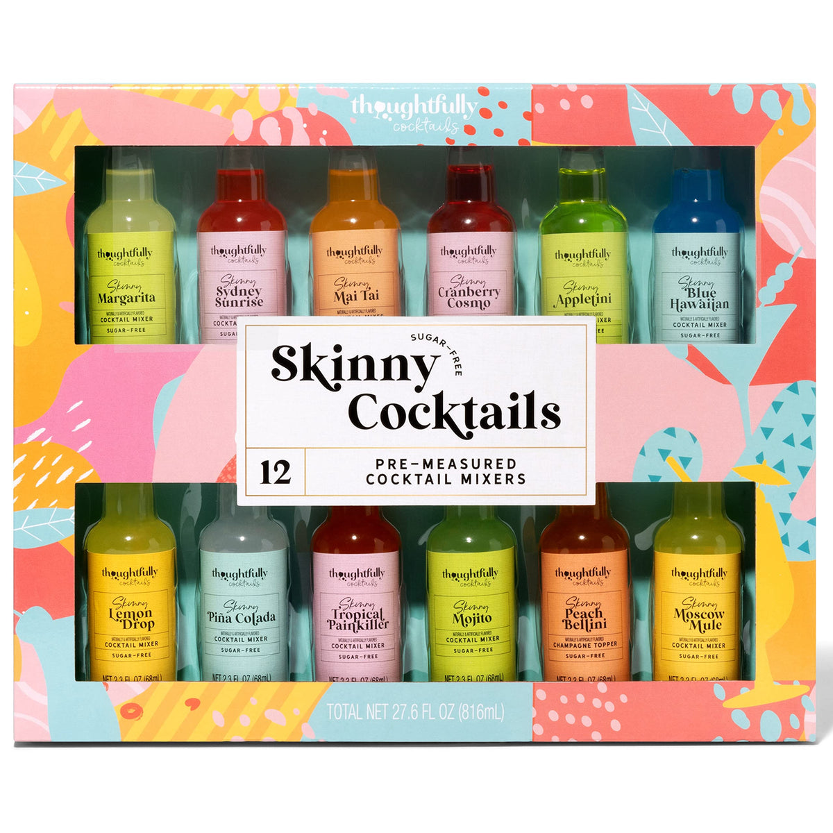 Thoughtfully Skinny Mixer Set variety pack showcasing multiple flavors