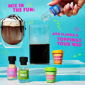 Thoughtfully vanilla syrup provides smooth sweetness for customized drinks
