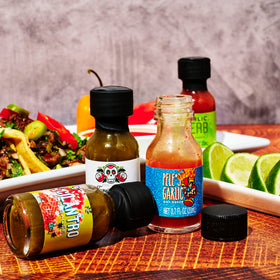 Cayenne flavor bottle highlight for quick heat boosts