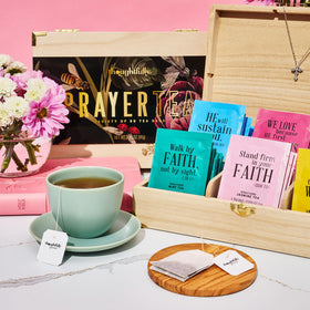 Thoughtfully Gourmet Christian gift for women, featuring a premium tea collection.