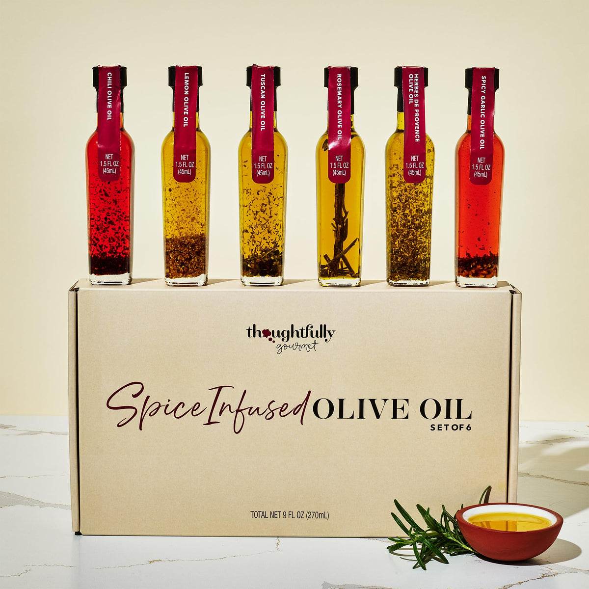 Thoughtfully Gourmet gift bag-ready set for a thoughtful foodie present.