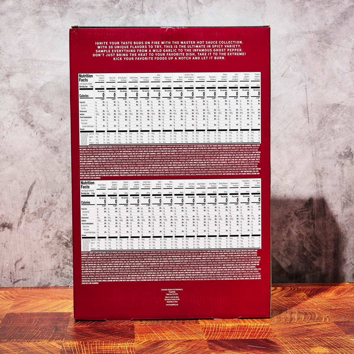 Gift-ready packaging close-up from Thoughtfully set
