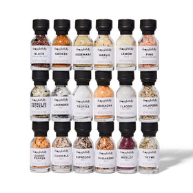 Thoughtfully Gourmet salt herbes de Provence bottle adds herbaceous brightness to roasts and vegetables.