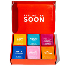 Thoughtfully Gourmet Tea Gift Set tea bags inside, ready for daily use.