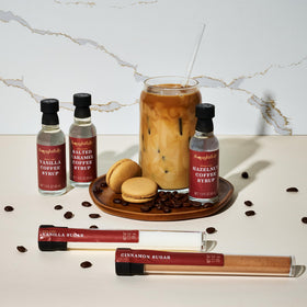 Thoughtfully Gourmet vanilla sugar tin for sweeter cup toppings