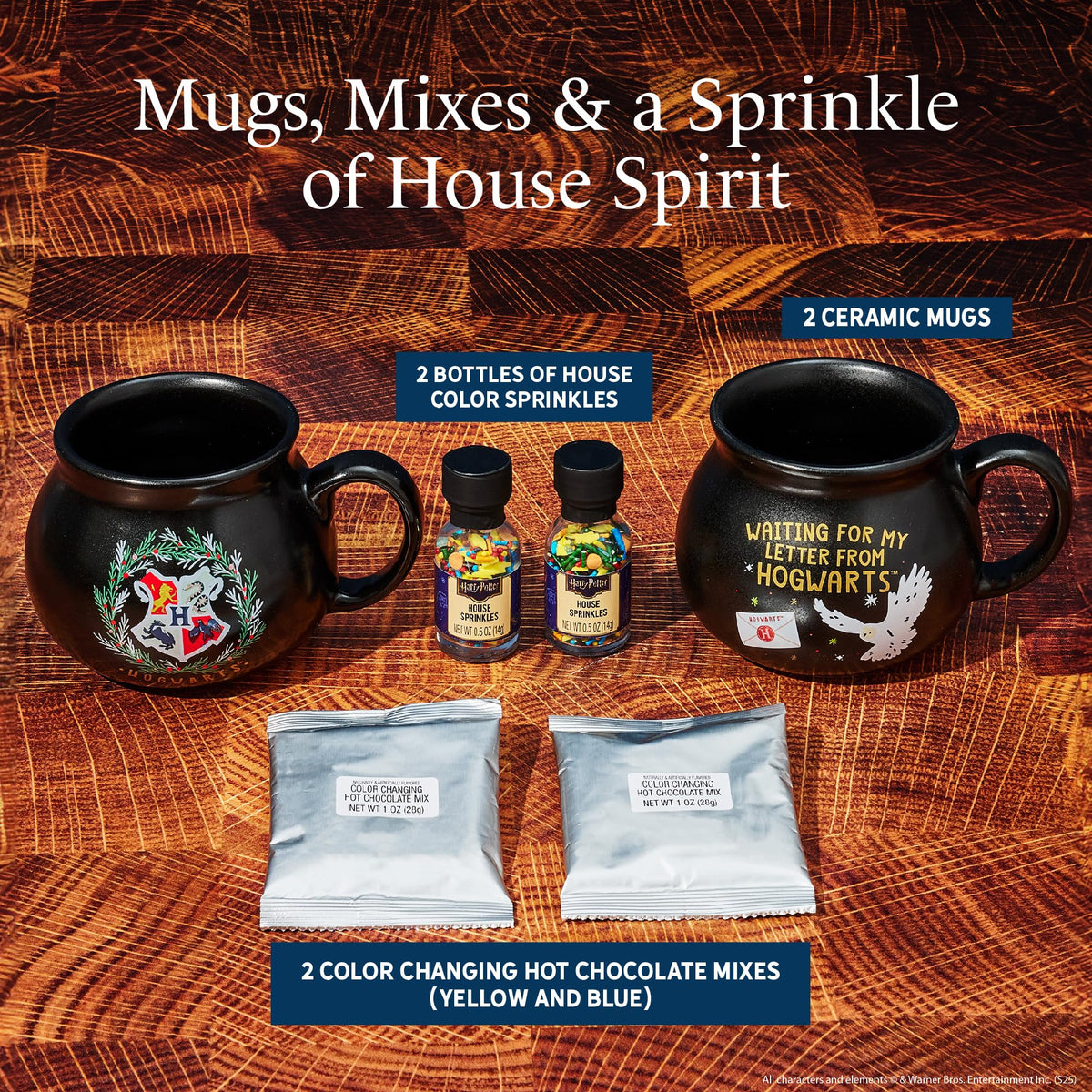 Thoughtfully Harry Potter cauldron mugs 15oz front view highlight generous servings