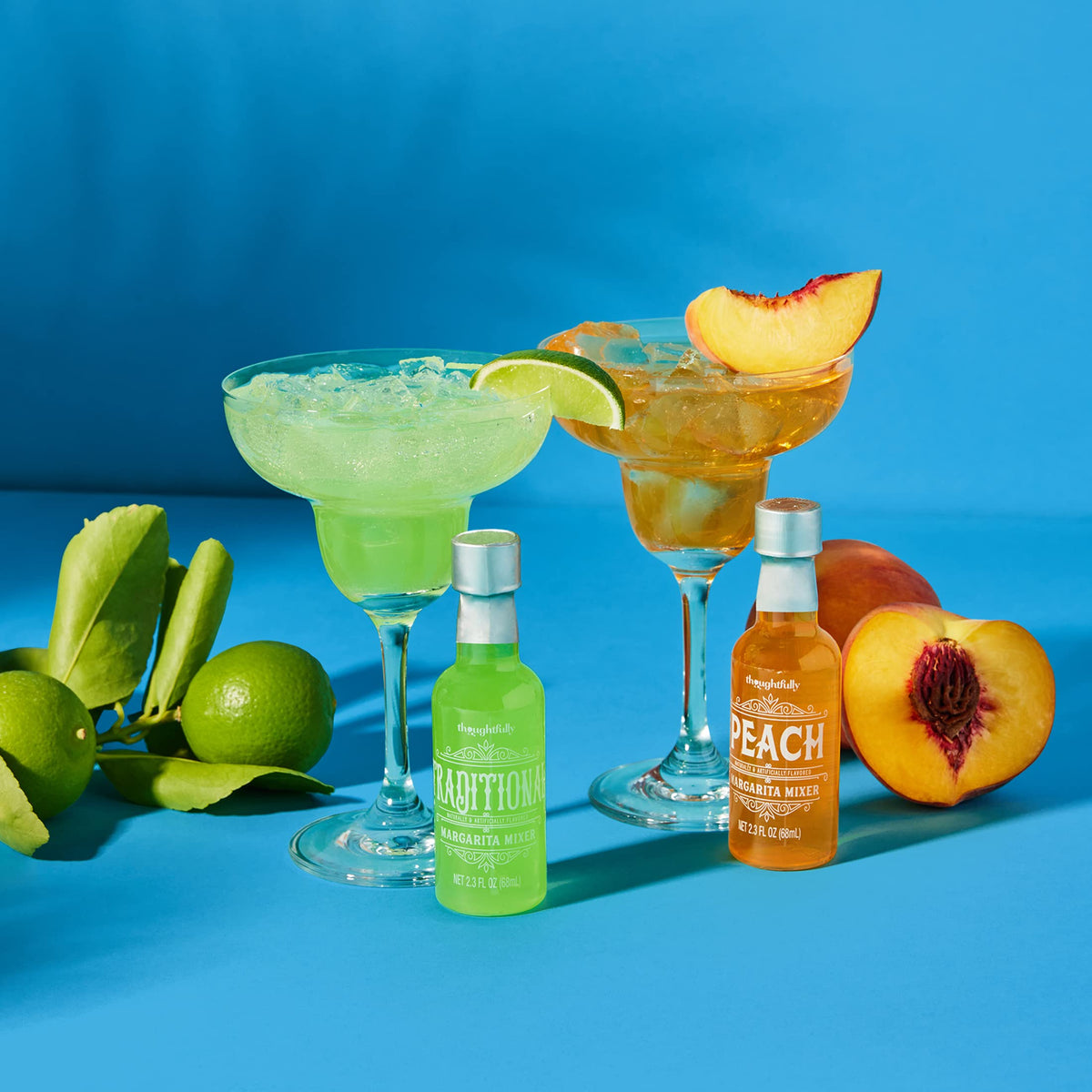 Thoughtfully Margarita Mixer Blood Orange flavor for zesty, citrus-forward drinks.