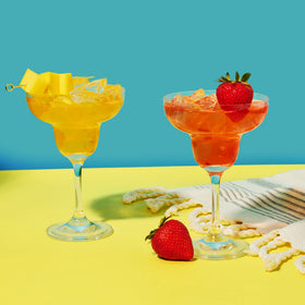 Thoughtfully Margarita Mixer Peach flavor for smooth, fragrant cocktails.